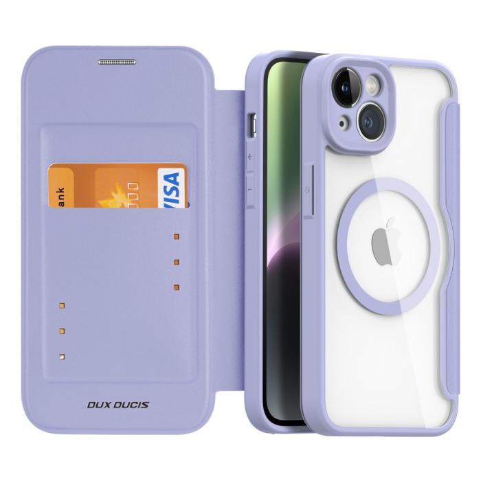 Bild 2, DUX DUCIS DUX DUCIS iPhone 14 Fodral MagSafe Skin X Pro Lila