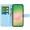  Samsung Galaxy A57 5G Fodral Litchi Läder Blå