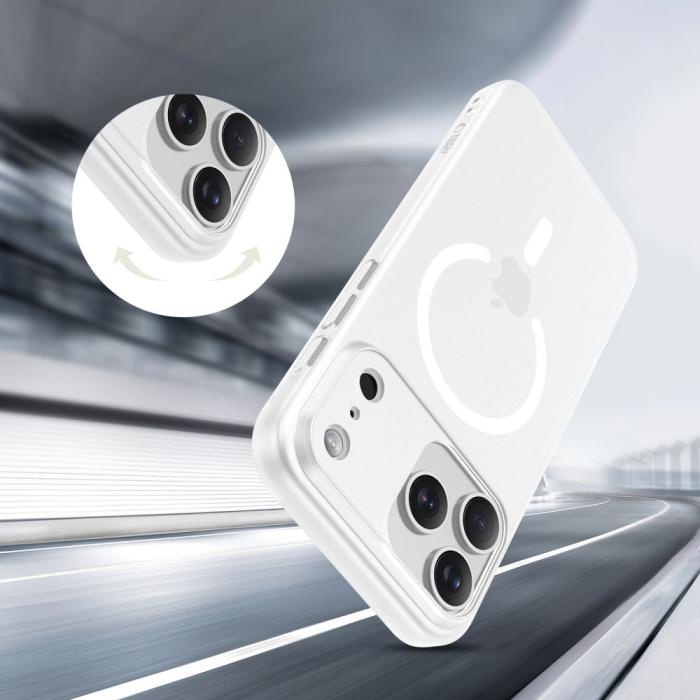 Bild 5, Tech-Protect Tech-Protect iPhone 17 Pro Max Skal MagSafe MagSlim Matt Vit