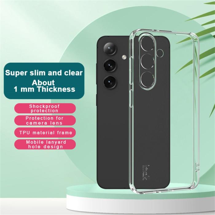 Bild 2, IMAK IMAK Samsung Galaxy S25 Skal TPU Slim Transparent