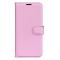  Honor Magic7 Pro Fodral Litchi Läder Ljus Rosa