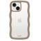 holdit holdit iPhone 15/14/13 Skal Wavy Mocha Brown Transparent