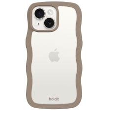 holdit holdit iPhone 15/14/13 Skal Wavy Mocha Brown Transparent