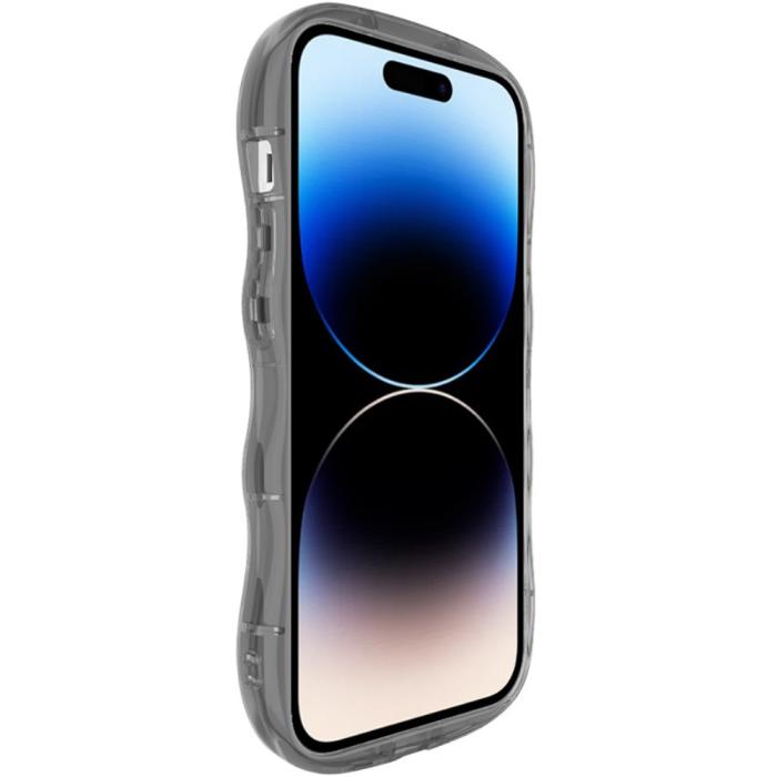 Bild 5, IMAK IMAK iPhone 14 Pro Skal TPU Tonad Svart