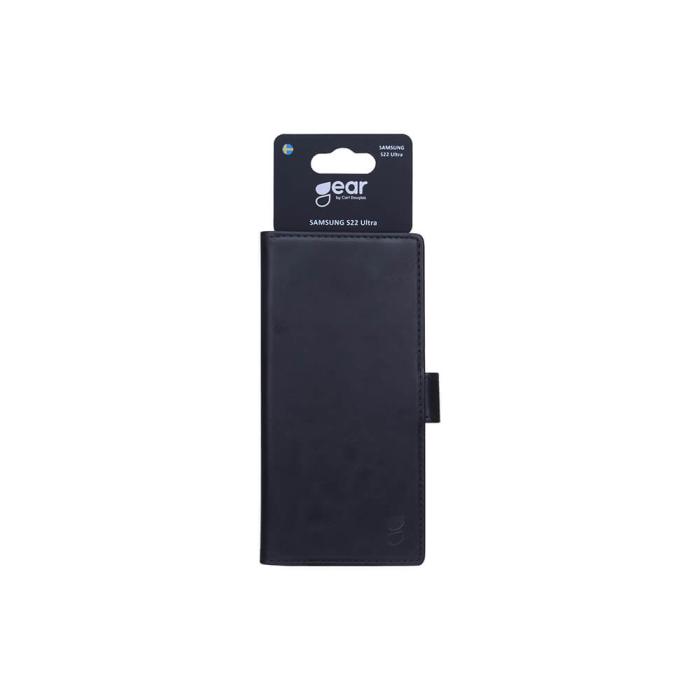 Bild 2, Gear GEAR Samsung Galaxy S22 Ultra Fodral Läder Svart