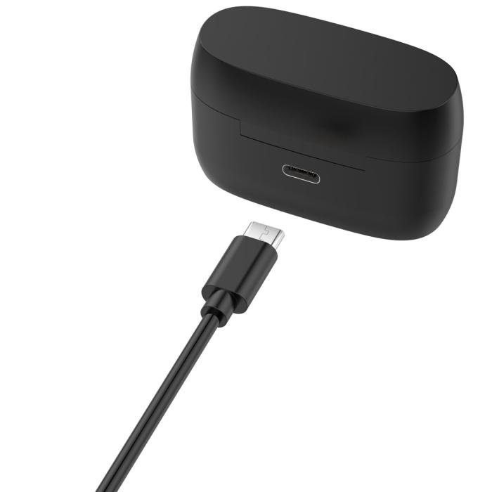Bild 6,  Jabra Elite 85t Laddningsfodral Svart