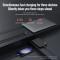 NILLKIN NILLKIN 4.4A 3in1 Lightning/USB-C/MicroUSB Laddningskabel Nylon Blå