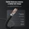 NILLKIN NILLKIN 4.4A 3in1 Lightning/USB-C/MicroUSB Laddningskabel Nylon Blå