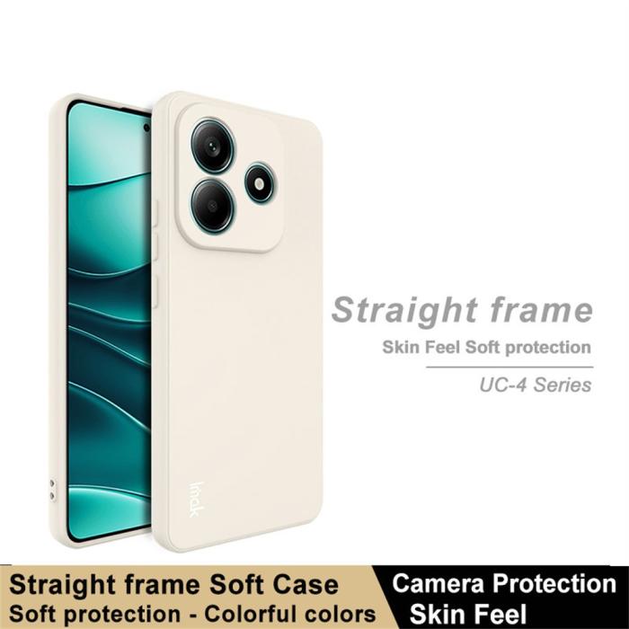 Bild 2, IMAK IMAK Xiaomi Redmi Note 14 5G Skal TPU Soft Off White
