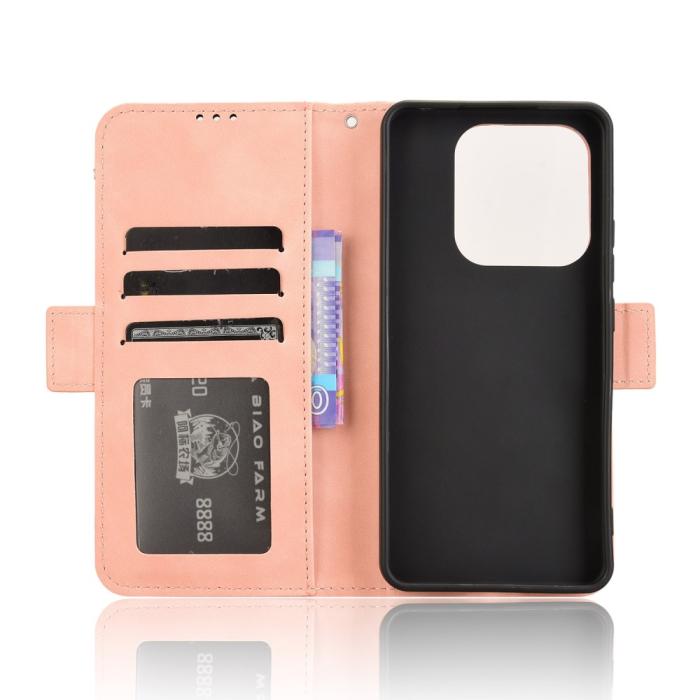 Bild 5,  Xiaomi Redmi Note 14 5G Fodral Med Avtagbart Kortfack Rosa