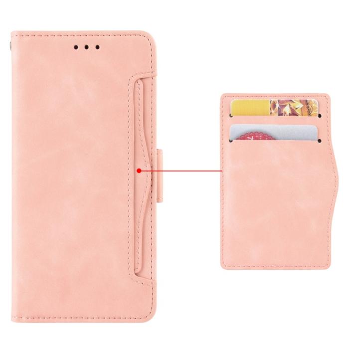 Bild 6,  Xiaomi Redmi Note 14 5G Fodral Med Avtagbart Kortfack Rosa