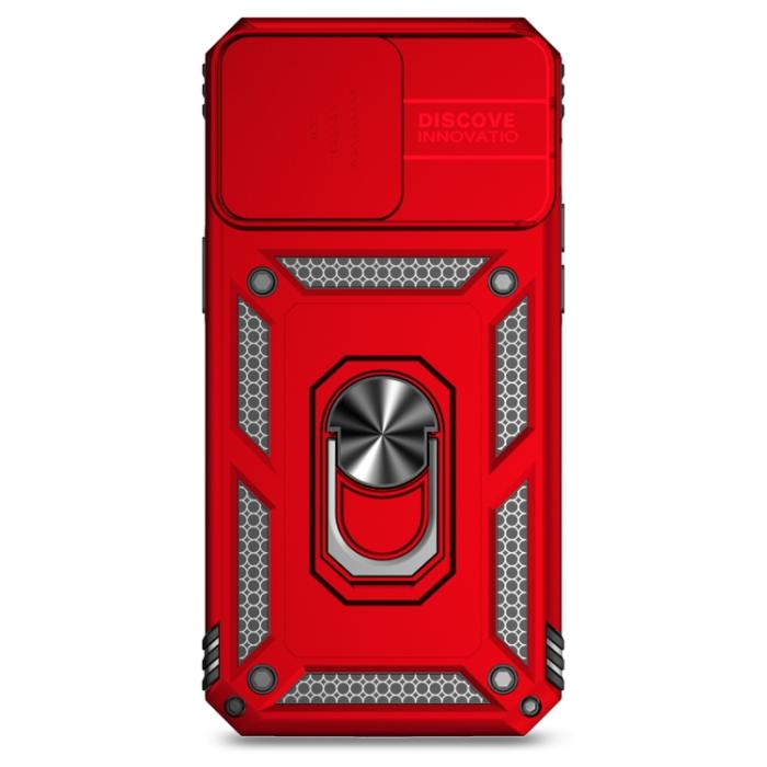 Bild 2,  iPhone 15 Pro Skal CamShield Armor Ring Röd