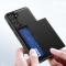  Samsung Galaxy S21 - Hybrid Skal Med Kortfack - Svart