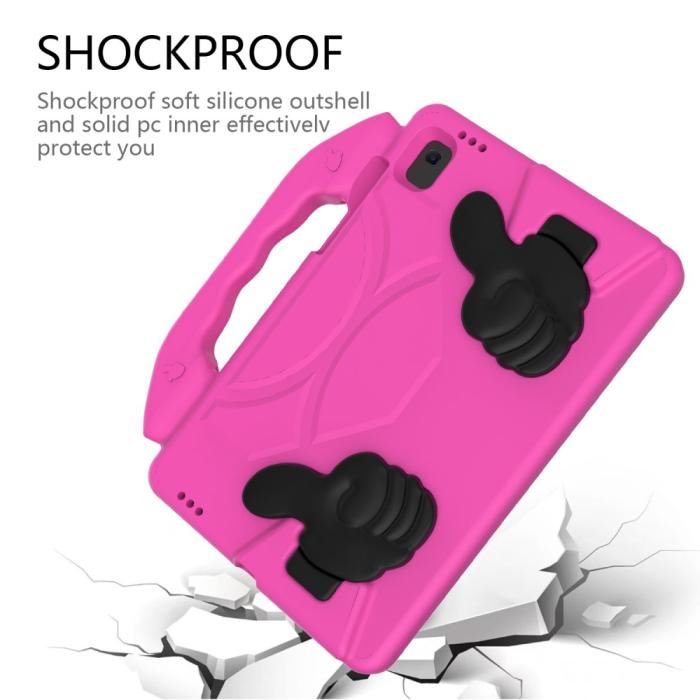 Bild 3,  Samsung Galaxy Tab S5e - EVA Shockproof Kickstand Skal - Rosa