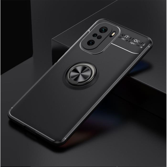 Bild 4,  Xiaomi Mi 11i - Ring Skal - Svart