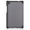  Lenovo Tab M8 2nd Gen (HD) Litchi Tri-Fold Fodral Grå