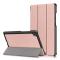  Lenovo Tab M8 2nd Gen (HD) Litchi Tri-Fold Fodral Roséguld