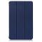  Lenovo Tab M8 2nd Gen (HD) Litchi Tri-Fold Fodral Mörk Blå