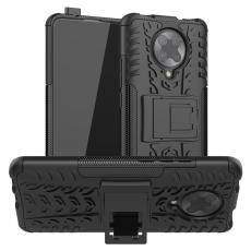  Xiaomi Poco F2 Pro - St&ouml;tt&aring;ligt Skal med St&ouml;d - Svart