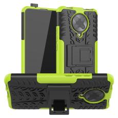  Xiaomi Poco F2 Pro - St&ouml;tt&aring;ligt Skal med St&ouml;d - Gr&ouml;n
