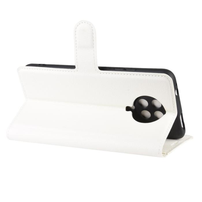 Bild 5,  Xiaomi Poco F2 Pro - Litchi Plånboksfodral - Vit
