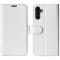  Samsung Galaxy A14 4G/5G Fodral Crazy Horse Läder Vit
