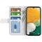  Samsung Galaxy A14 4G/5G Fodral Crazy Horse Läder Vit