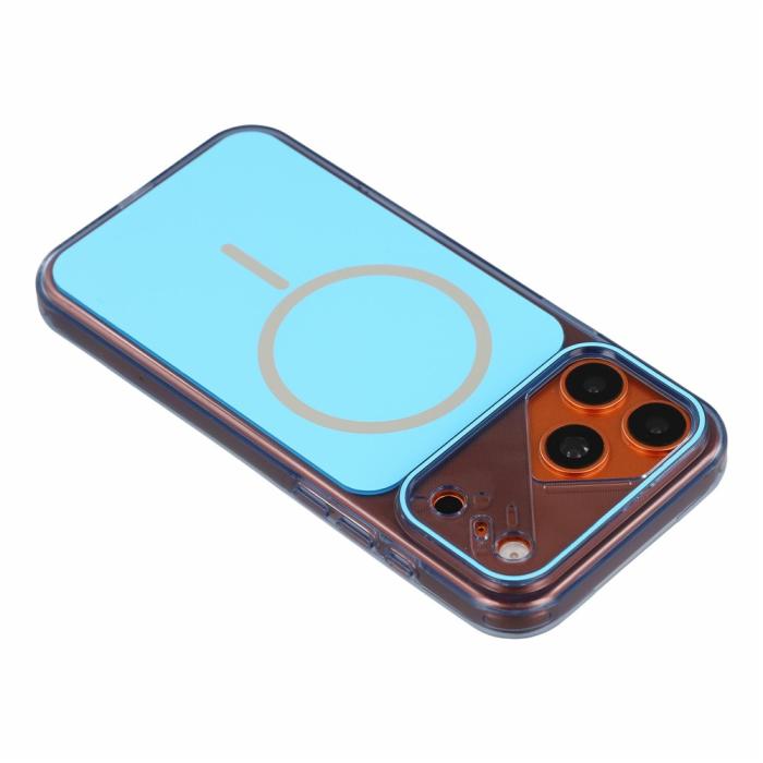 Bild 4,  iPhone 18 Pro / 17 Pro Skal MagSafe Reptåligt Hybrid Blå