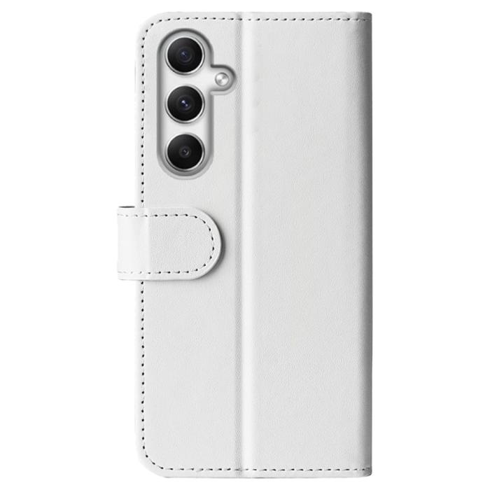 Bild 6,  Samsung Galaxy A35 5G Fodral Crazy Horse Läder Vit