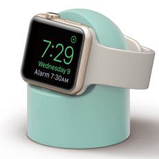  Apple Watch Silikon Stativ Gr&ouml;n