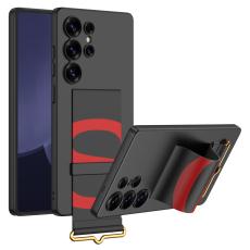 GKK GKK Galaxy S25 Ultra Skal Med Strap Hybrid Svart