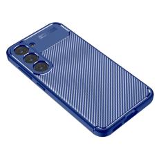  Samsung Galaxy S23 Plus Skal Kolfiber Textur Bl&aring;