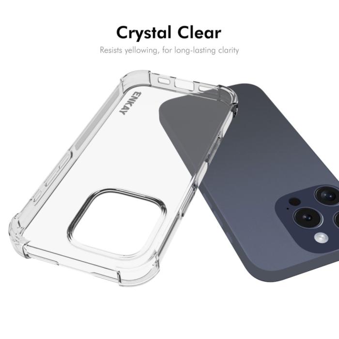 Bild 5, ENKAY ENKAY iPhone 16 Pro Skal Shockproof Transparent