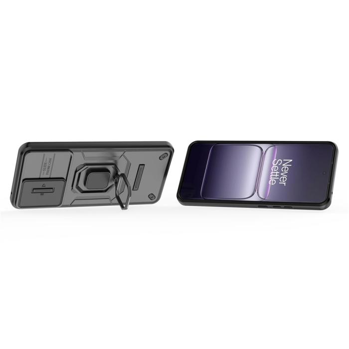 Bild 3,  OnePlus Nrod CE5 Skal Hybrid Ring CamShield Svart