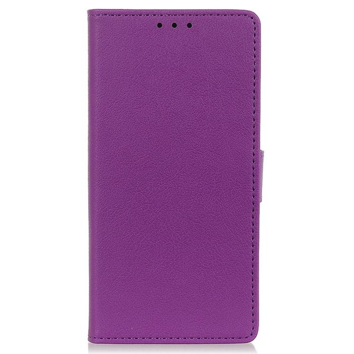 Bild 2,  Motorola Moto G51 Fodral Läder Lila