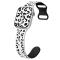  Apple Watch 38/40/41/42 Klockarmband Leopard Vit/Svart