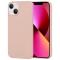 Mercury GOOSPERY Mercury Goospery iPhone 14 Skal Liquid Skin Touch Ljus Rosa
