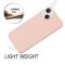 Mercury GOOSPERY Mercury Goospery iPhone 14 Skal Liquid Skin Touch Ljus Rosa