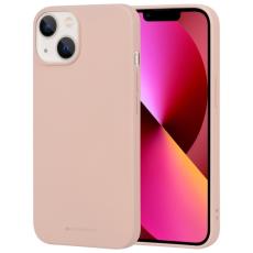 Mercury GOOSPERY Mercury Goospery iPhone 14 Skal Liquid Skin Touch Ljus Rosa
