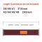 ColorPop Apple Watch 38/40/41/42 mm Armband Nylon Trail Loop Vinröd