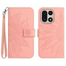  OnePlus 15 Fodral Solros Tryck Rosa