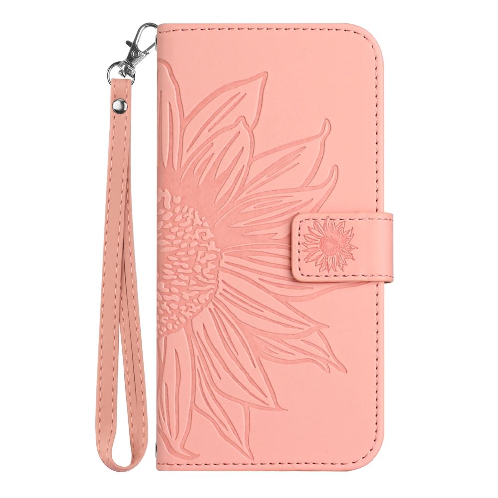  OnePlus 15 Fodral Solros Tryck Rosa