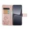  Xiaomi 13 Pro 5G Fodral Med Blommigt Tryck Roséguld