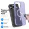 DUX DUCIS DUX DUCIS iPhone 16 Pro Skal MagSafe Yind Series Matt Lila