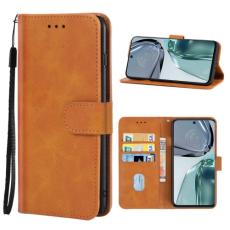  Motorola Moto G62 5G Fodral Solid L&auml;der Brun