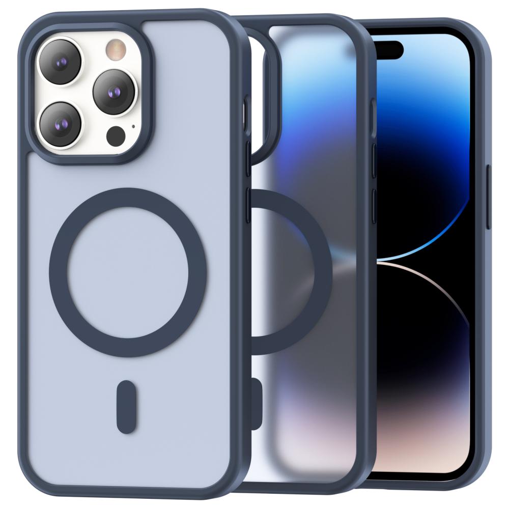 ColorPop ColorPop iPhone 14 Pro Skal CH MagSafe Matt Mörk Blå