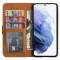  Samsung Galaxy S23 Ultra Fodral Multifunktionell Brun