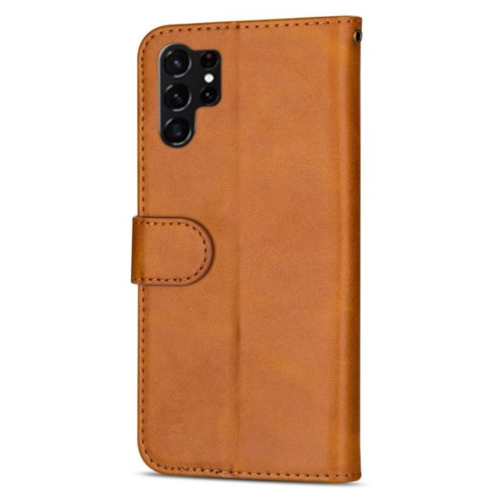 Bild 5,  Samsung Galaxy S23 Ultra Fodral Multifunktionell Brun