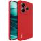 IMAK IMAK Xiaomi Redmi Note 14 5G Skal TPU Soft Röd