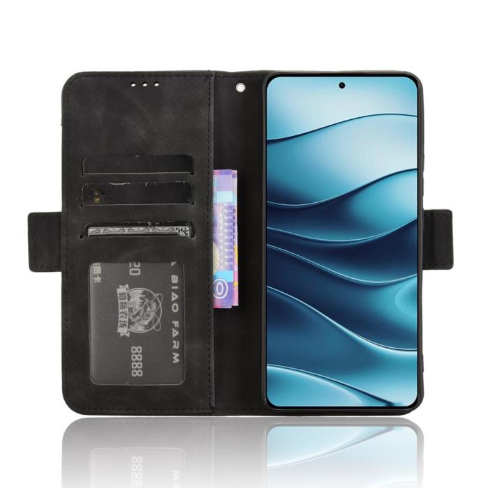 Bild 3,  Xiaomi Redmi Note 14 5G Fodral Med Avtagbart Kortfack Svart